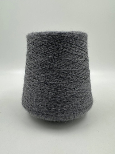 Пряжа Merinos 2/30, Luxury Selection by  Ri.Go, цвет серый